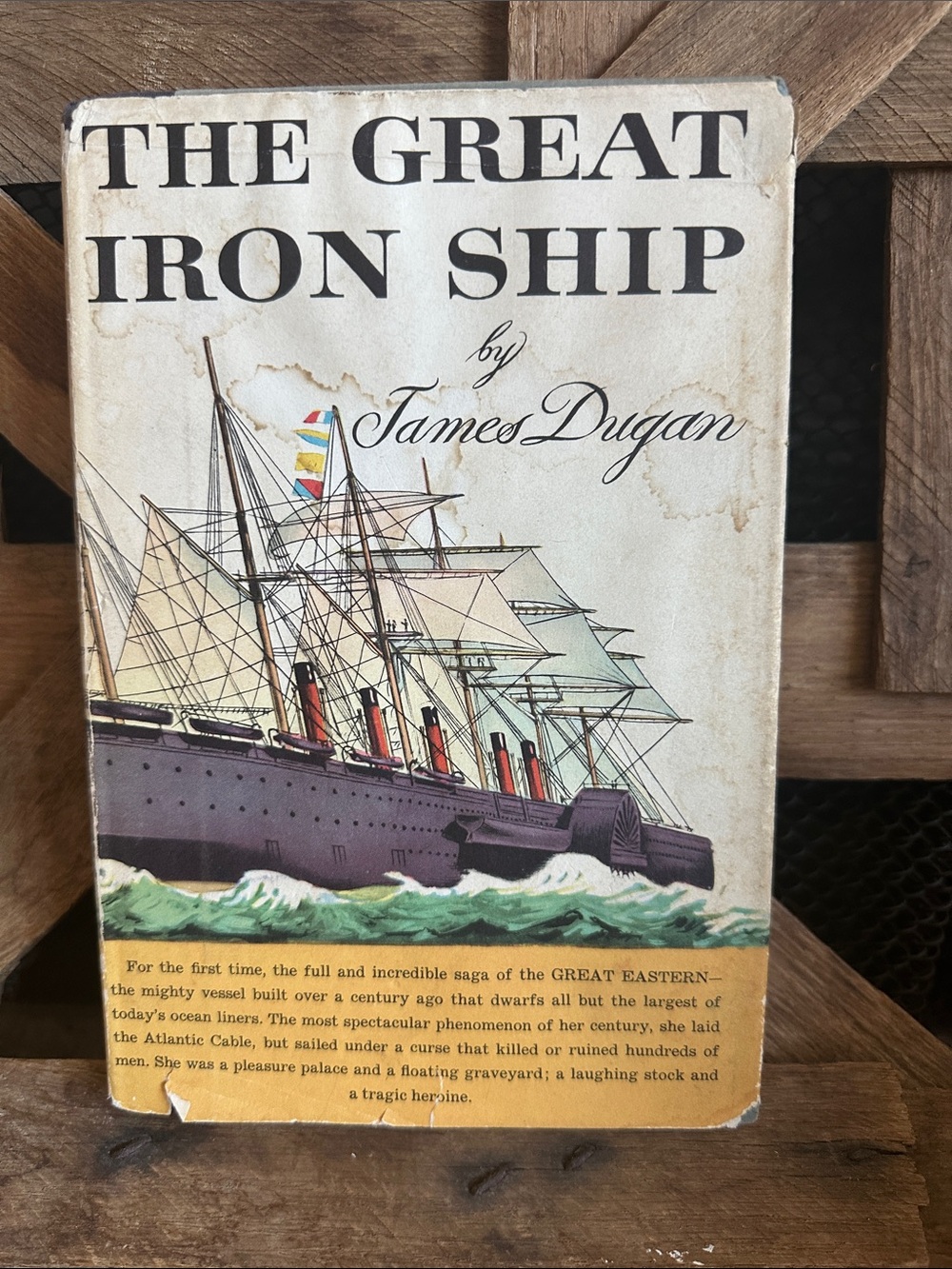 The Great Iron Ship By James Dugan 1953 Hardcover Book Of The Month Club
